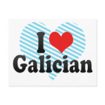 I Love Galician postcards