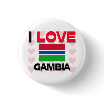 I Love Gambia buttons