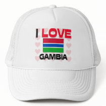 I Love Gambia hats by tshirtshirts I Love Gambia hats