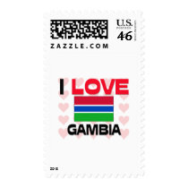 I Love Gambia postage by tshirtshirts I Love Gambia postage