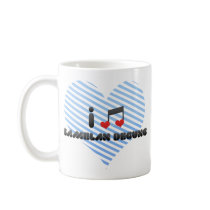 I Love Gamelan Degung Coffee Mugs