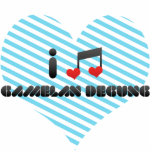 I Love Gamelan Degung Photo Cutouts
