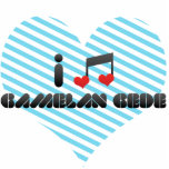 I Love Gamelan Gede Acrylic Cut Outs