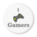 I Love Gamers magnets by megedsh I Love Gamers magnets