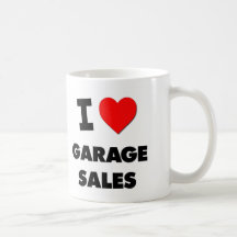 I Love Garage Sales Mugs