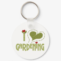 I Love Gardening keychains by gardening I Love Gardening keychains