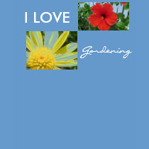 I LOVE Gardening Top t-shirts