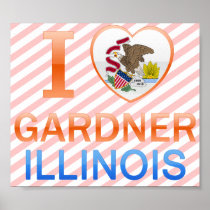 I Love Gardner, IL Poster