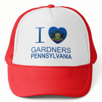 I Love Gardners, PA Hat