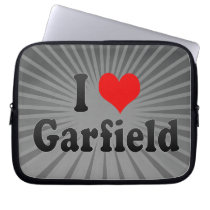 I Love Garfield, United States laptop sleeves