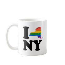 I LOVE GAY NY mugs