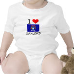 I Love Gaylord Michigan T Shirts