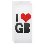 I Love GB rack cards