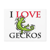 I Love Geckos postcards by tshirtshirts I Love Geckos postcards