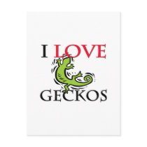 I Love Geckos postcards by tshirtshirts I Love Geckos postcards