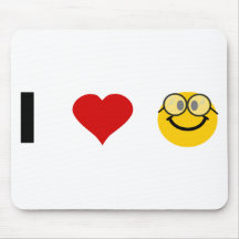 I love Geeks Mouse Pads