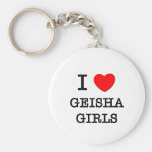 I Love Gel Keychains