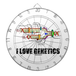 I Love Genetics (DNA Replication) Dartboards