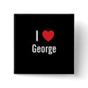 Ich liebe George buttons