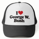 Ich liebe George W Bush kappen