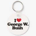 Ich liebe George W Bush schlüsselanhängern