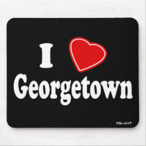 I Love Georgetown mousepads