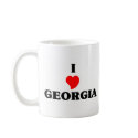 I Love Georgia mugs