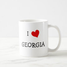 I Love Georgia Mug