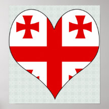 I Love Georgia Poster