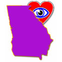 I love Georgia shirt F/B