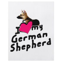 I love German Shepherds! flyers