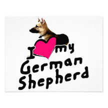 I love German Shepherds! Invitations