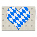 I Love Germany Bavaria Greeting Cards