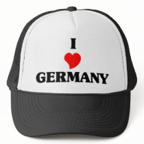 I Love Germany hats