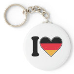 I Love Germany Key Chains