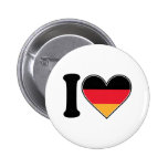 I Love Germany Pins