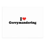I LOVE GERRYMANDERING - .png Postcard