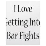 I Love Getting Into Bar Fights Customized Letterhead