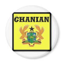 I love Ghana (I'm Ghanian) magnets by AFRICANKOKO I love Ghana (I'm Ghanian) magnets