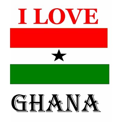 I Love Ghana Tshirt by Joseph_g27