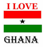 I Love Ghana t-shirts