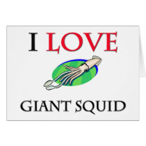 I Love Giant Squid cards