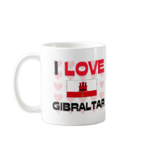 I Love Gibraltar mugs