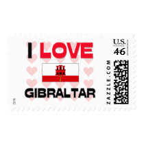I Love Gibraltar postage by tshirtshirts I Love Gibraltar postage