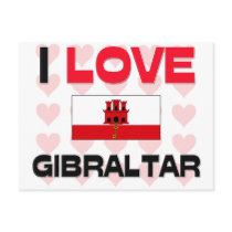 I Love Gibraltar postcards by tshirtshirts I Love Gibraltar postcards