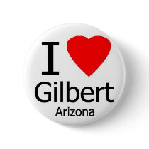 I Love Gilbert AZ Button