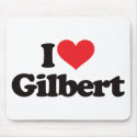 I Love Gilbert mousepads by visualnewbie I Love Gilbert mousepads