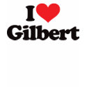 I Love Gilbert t-shirts by visualnewbie I Love Gilbert t-shirts