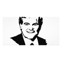 I Love Gingrich Photo Greeting Card
