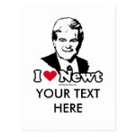 I Love Gingrich Post Card